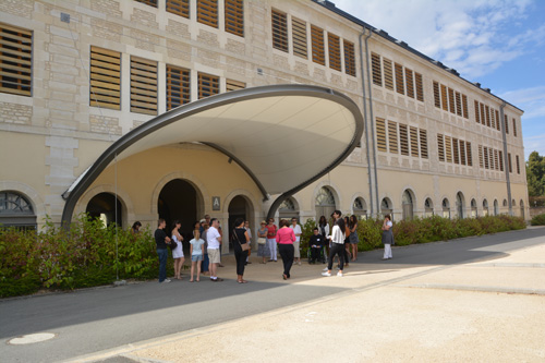 Photo du bâtiment A du rectorat de l'académie de Poitiers