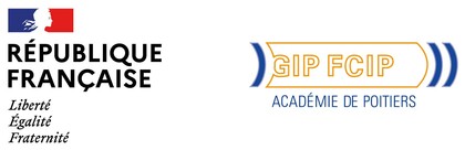 Logo du GIP FCIP de l'académie de Poitiers