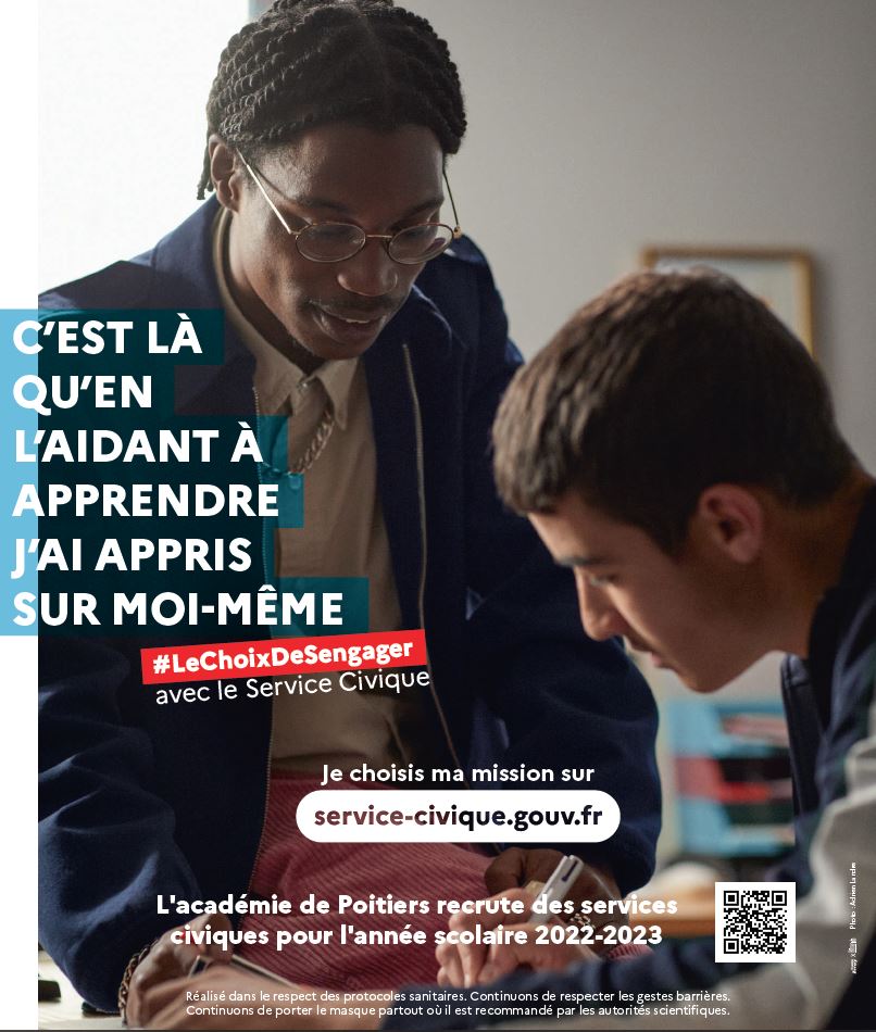 Service civique 20222023 les écoles et établissements scolaires de l