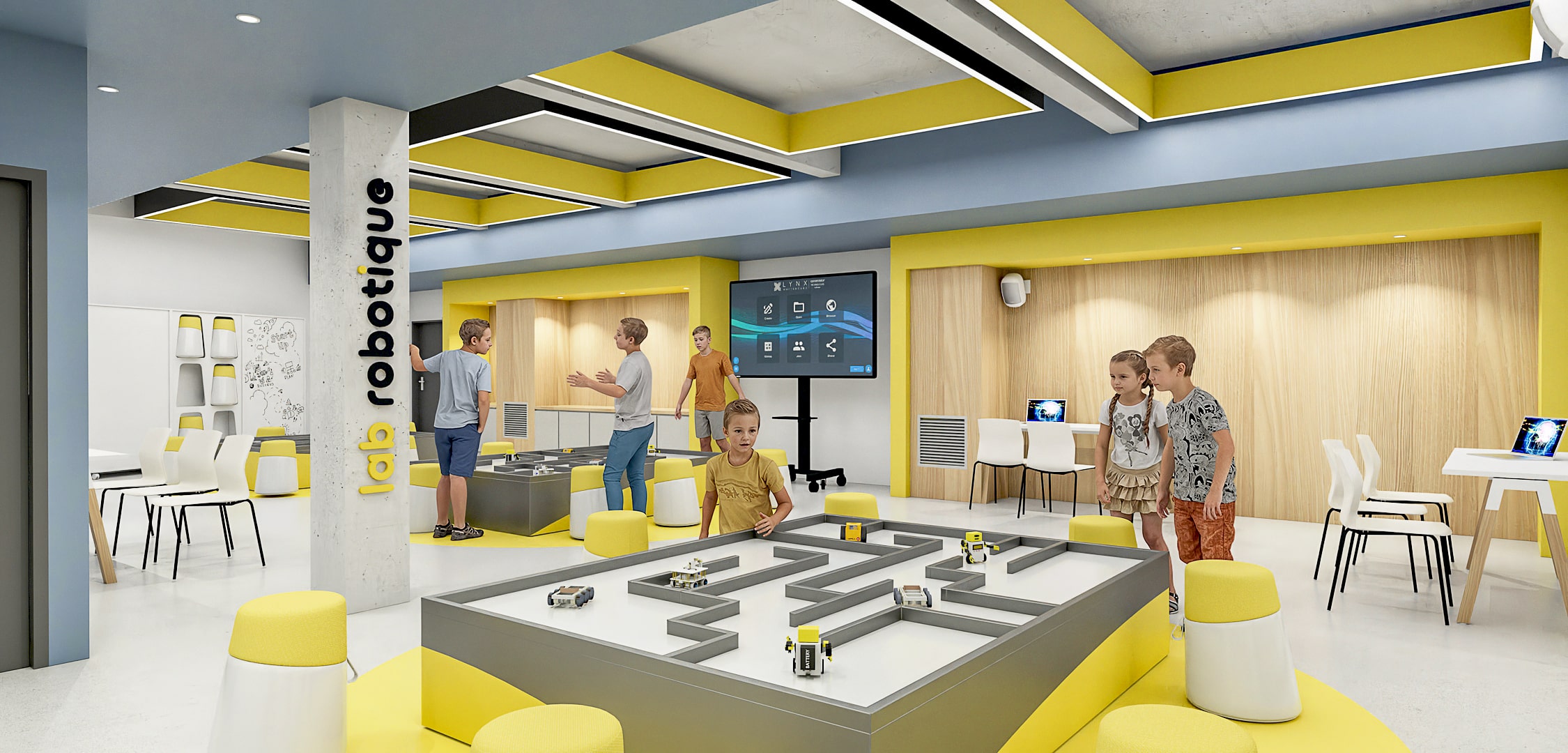 Campus numeria lab robotique