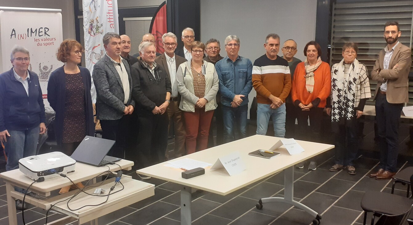 Signature de la convention Sport en Charente