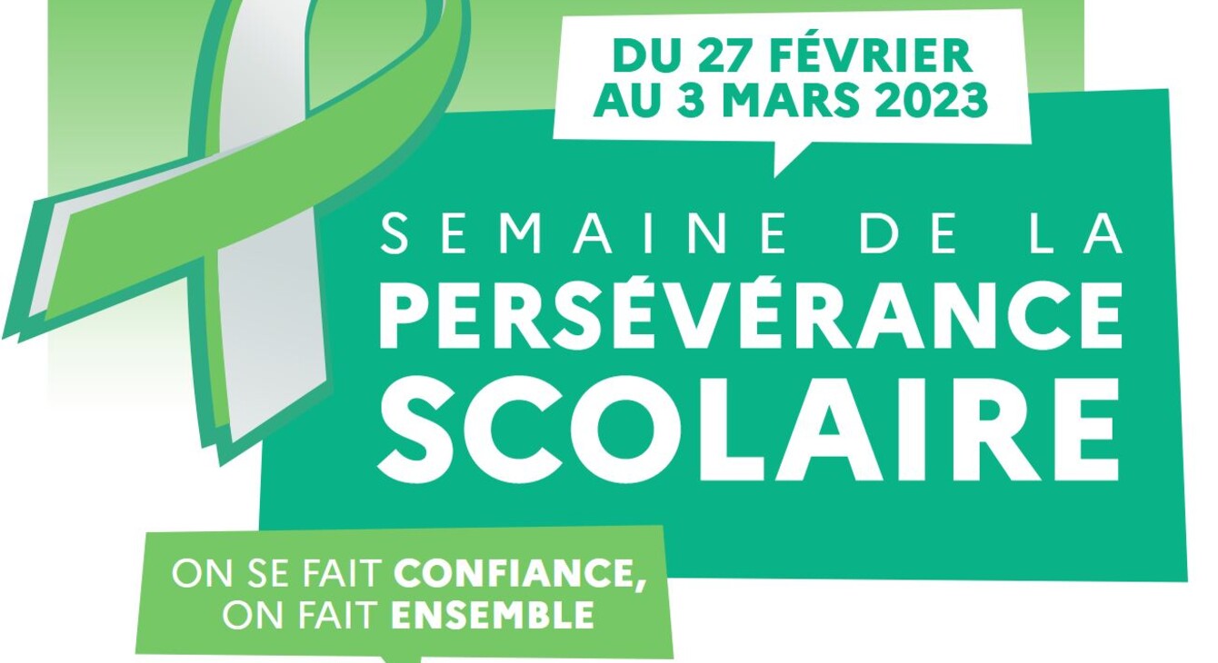 semaine de la persévérance scolaire 2023