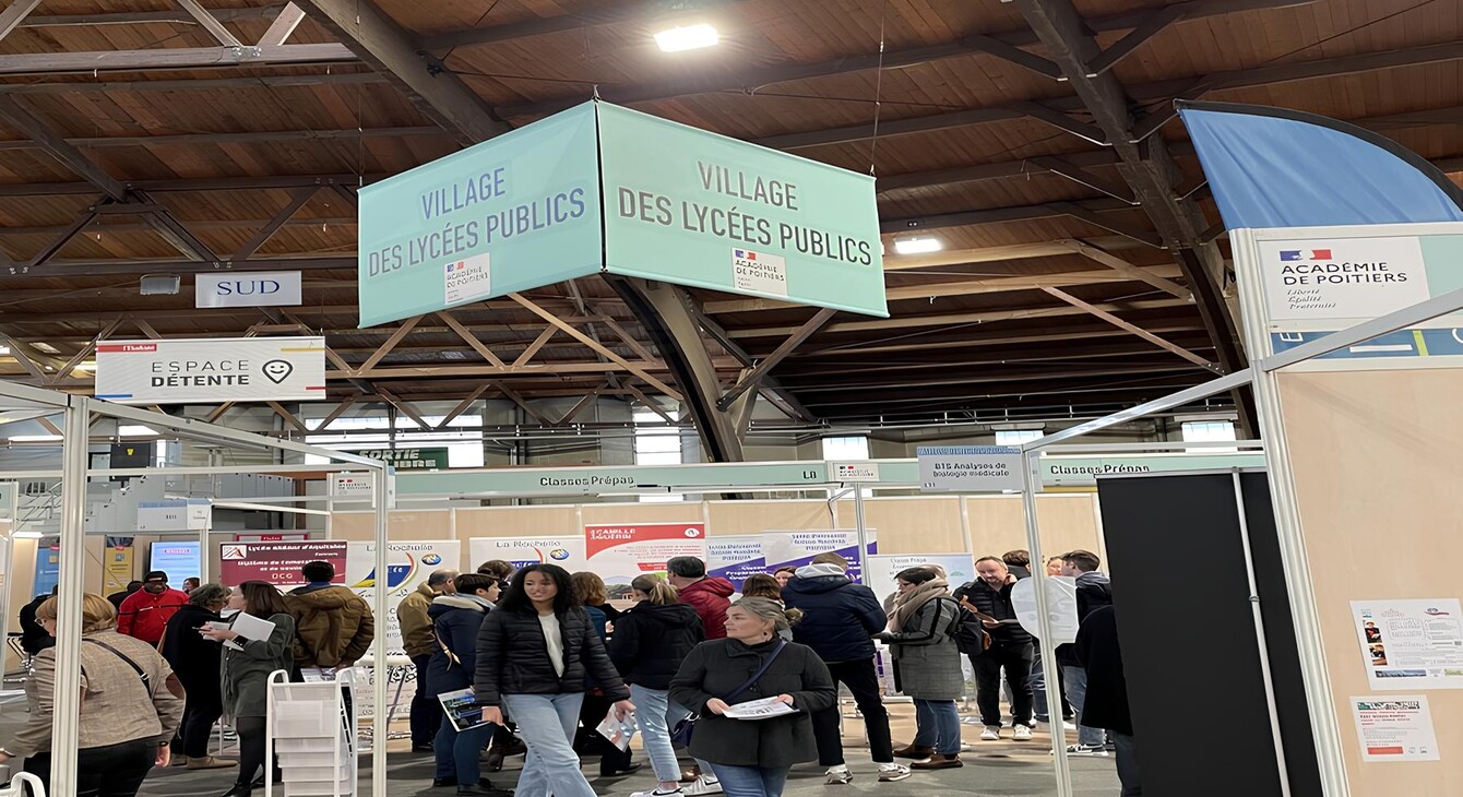 Venez au salon du lycéen et de l'Etudiant à Poitiers les 19 et 20