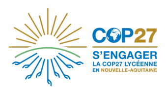 Logo COP27 en Nouvelle Aquitaine