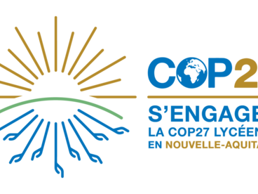 Logo COP27 en Nouvelle Aquitaine