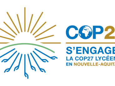 Logo COP27 en Nouvelle Aquitaine